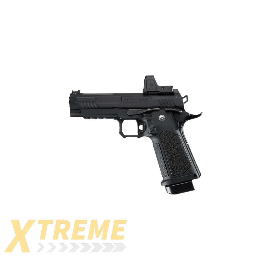 ARCTURUS Vanguard 4.3" Hi-Capa GBB Pistol w/Optics Ready Slide & ARS-1 Red Dot Combo