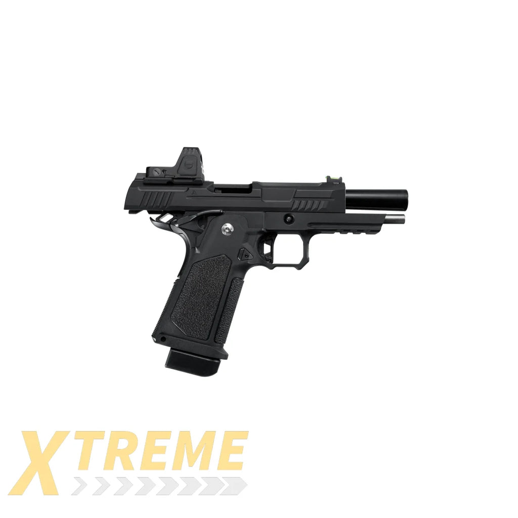 ARCTURUS Vanguard 4.3" Hi-Capa GBB Pistol w/Optics Ready Slide & ARS-1 Red Dot Combo