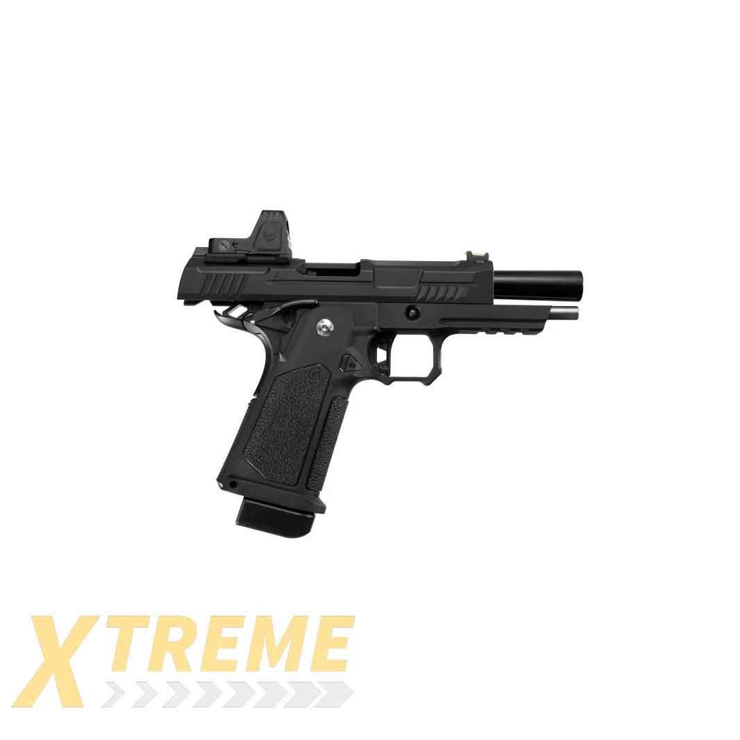 ARCTURUS Vanguard 4.3" Hi-Capa GBB Pistol w/Optics Ready Slide & ARS-1 Red Dot Combo