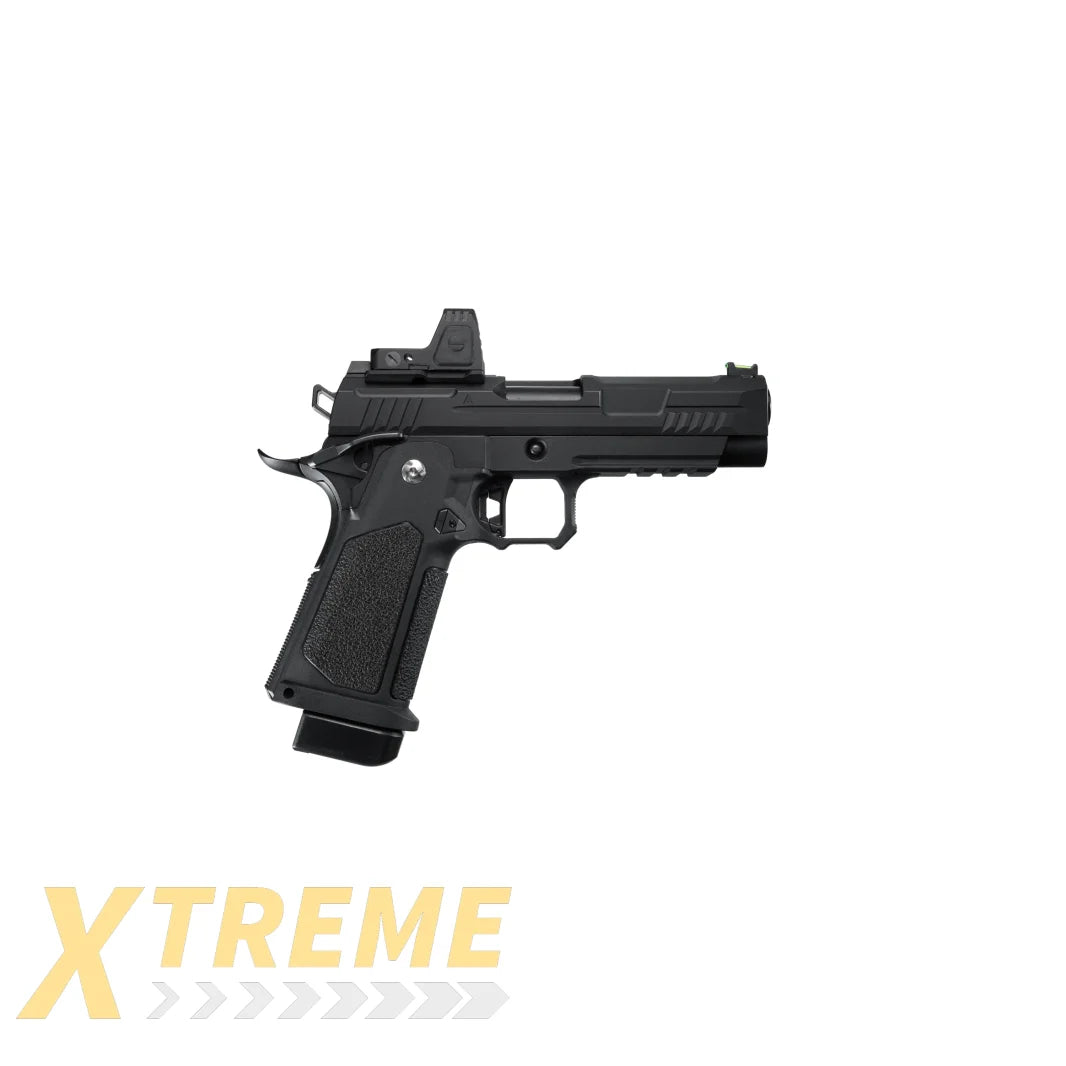 ARCTURUS Vanguard 4.3" Hi-Capa GBB Pistol w/Optics Ready Slide & ARS-1 Red Dot Combo