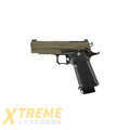 ARCTURUS Vanguard 4.3" Hi-Capa GBB Pistol w/Optics Ready Slide BLK-TAN