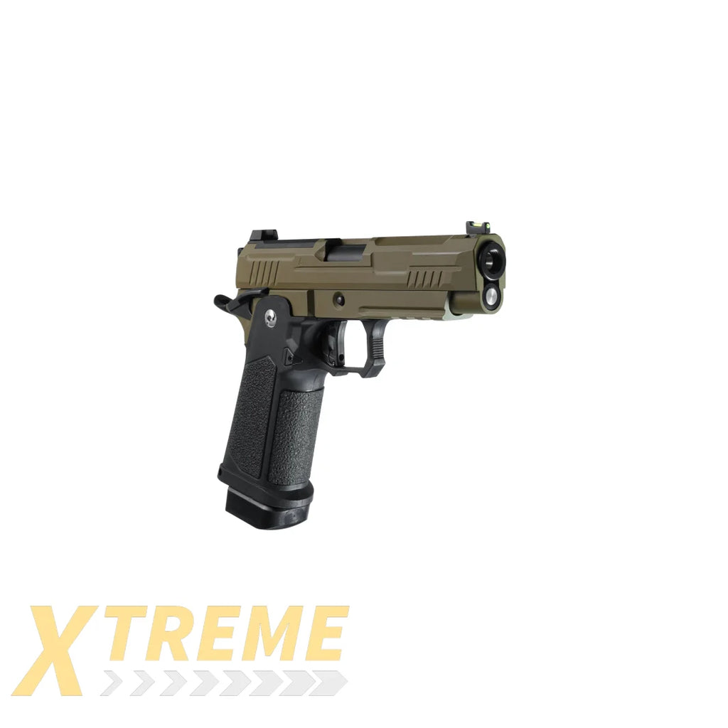 ARCTURUS Vanguard 4.3" Hi-Capa GBB Pistol w/Optics Ready Slide BLK-TAN