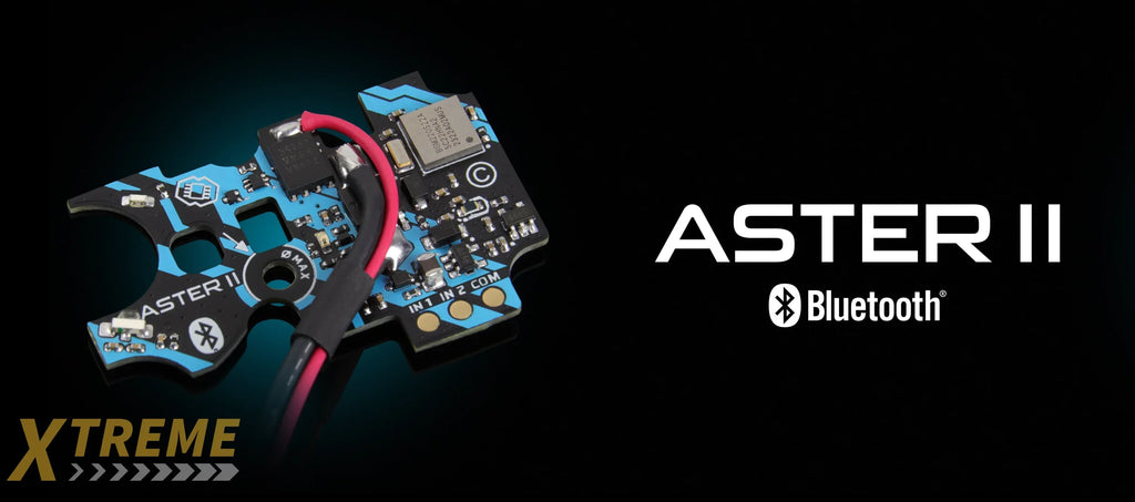 ASTER II Bluetooth® EXPERT for V2 GB +
adjustable Quantum Trigger 2 [AEG & HPA] Front
Wired]