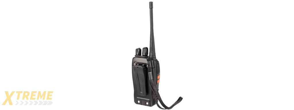 BAOFENG TACTICAL 400-470 MHZ COMMUNICATIONS RADIO - BLACK