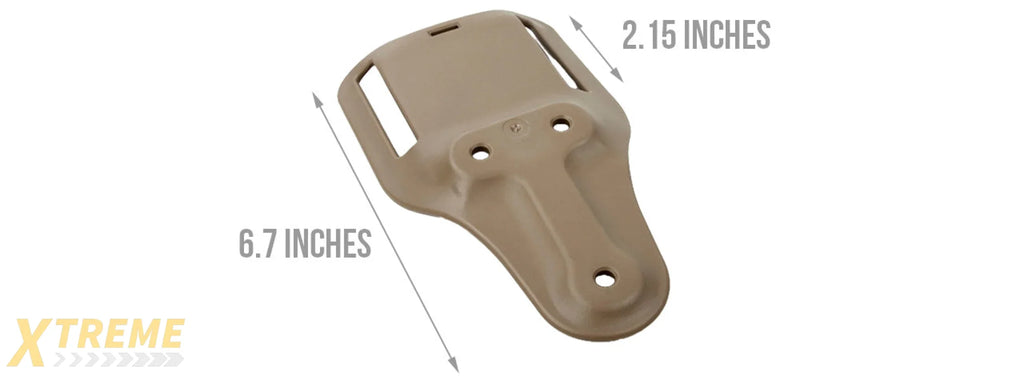 Belt Holster Drop Adapter (COYOTE BROWN)