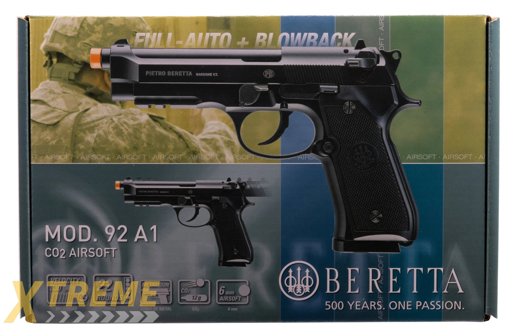 BERETTA M92 A1 6MM BLACK
