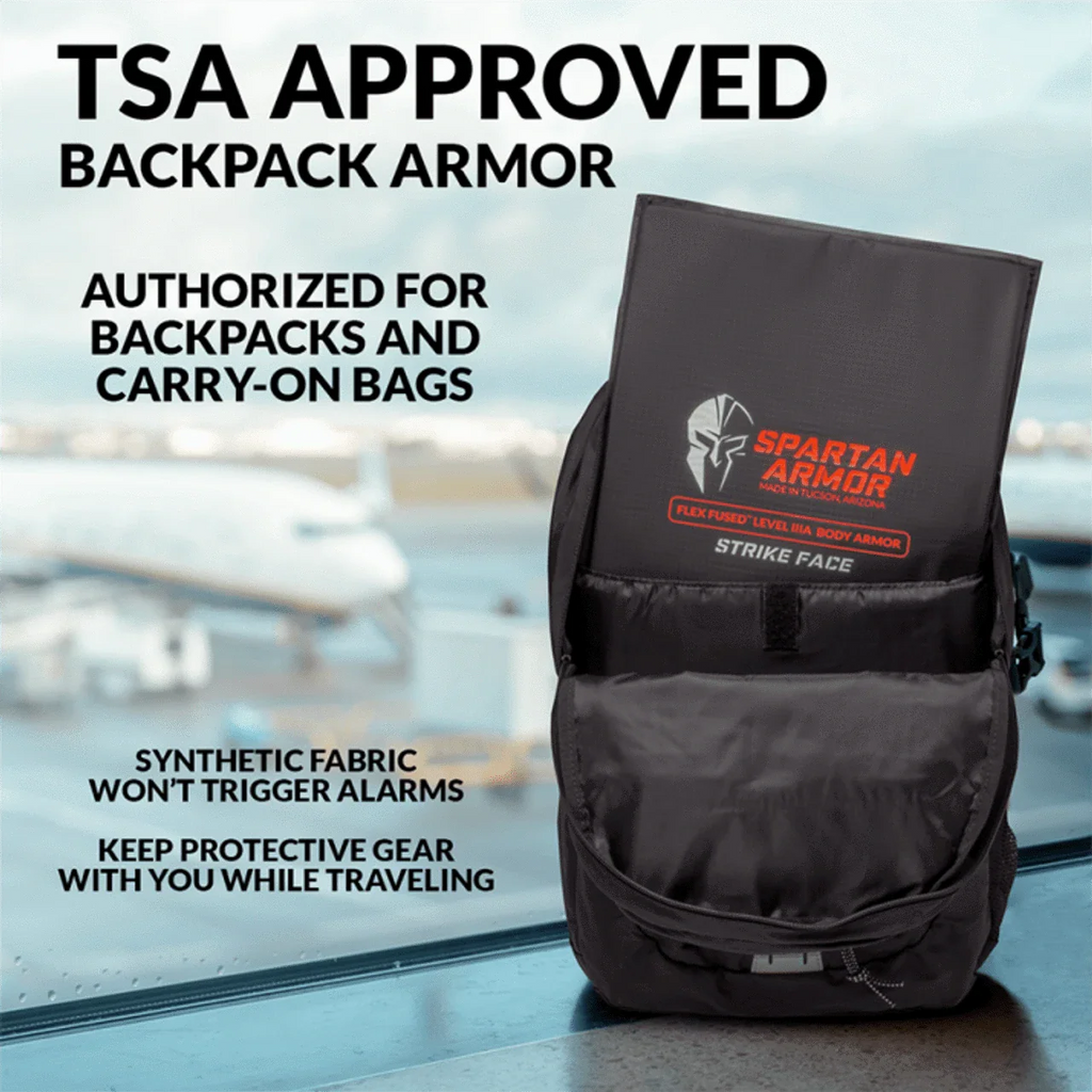 Spartan Level 3A Backpack Armor Panel