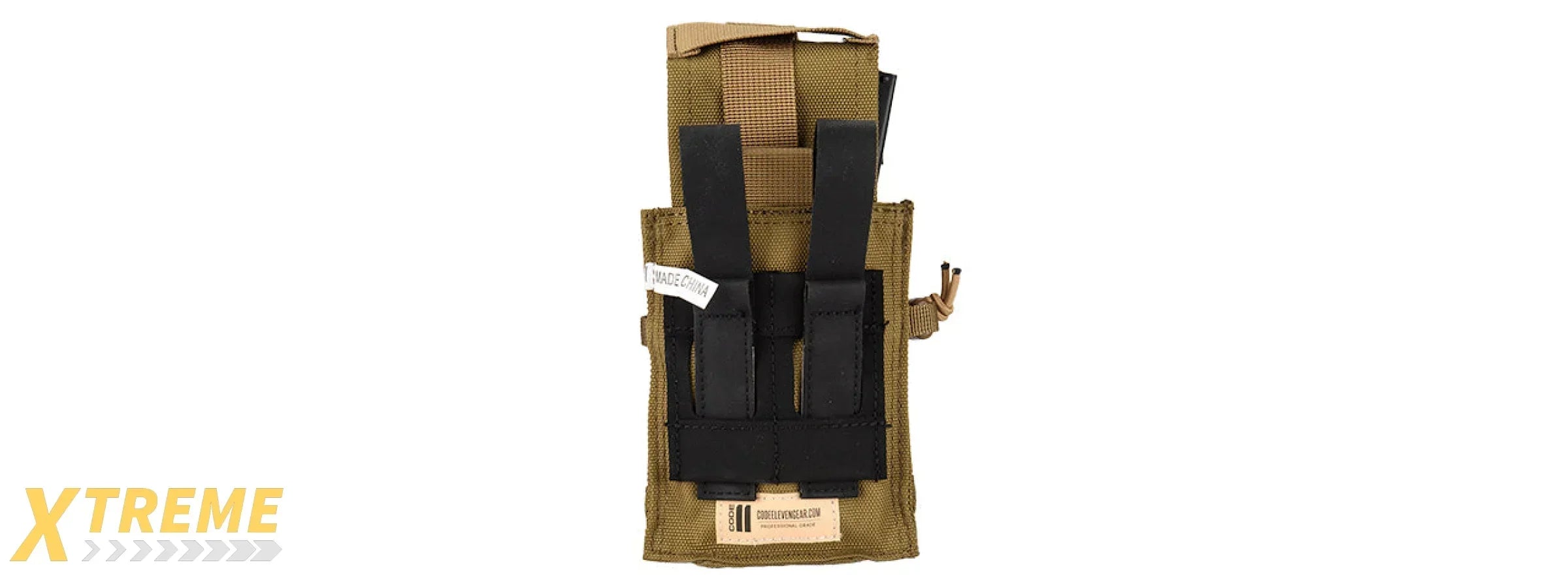 C206 CODE11 M4/5.56 CORDURA DOUBLE MAGAZINE POUCH Heavy-Duty Tactical Carry System