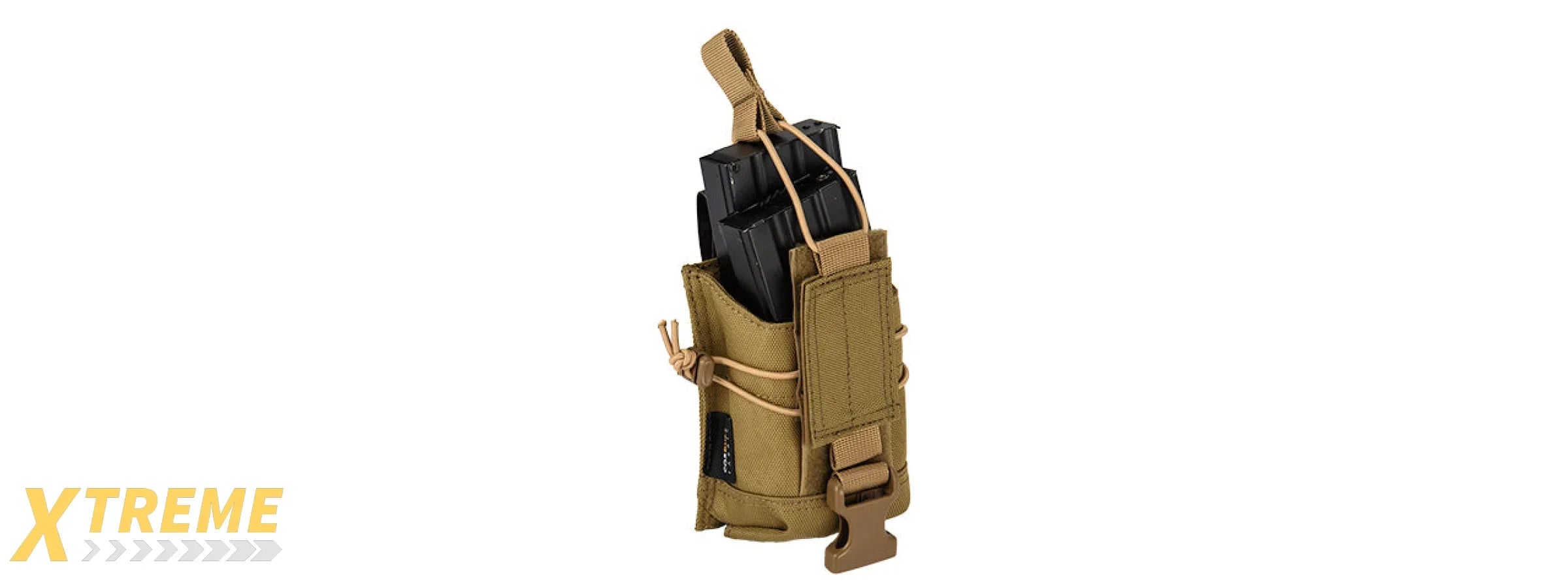 C206 CODE11 M4/5.56 CORDURA DOUBLE MAGAZINE POUCH Heavy-Duty Tactical Carry System