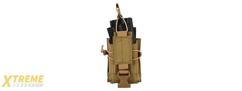 C206 CODE11 M4/5.56 CORDURA DOUBLE MAGAZINE POUCH Heavy-Duty Tactical Carry System