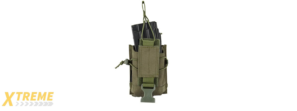 C206 CODE11 M4/5.56 CORDURA DOUBLE MAGAZINE POUCH Heavy-Duty Tactical Carry System
