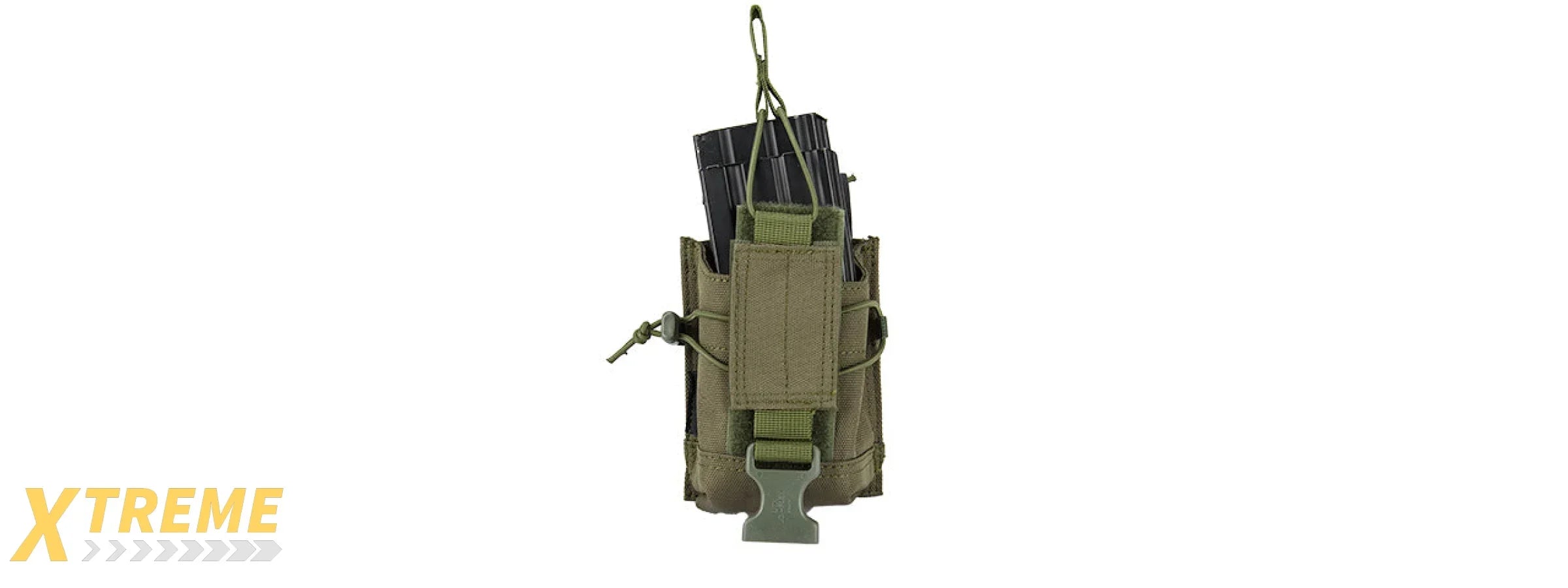 C206 CODE11 M4/5.56 CORDURA DOUBLE MAGAZINE POUCH Heavy-Duty Tactical Carry System
