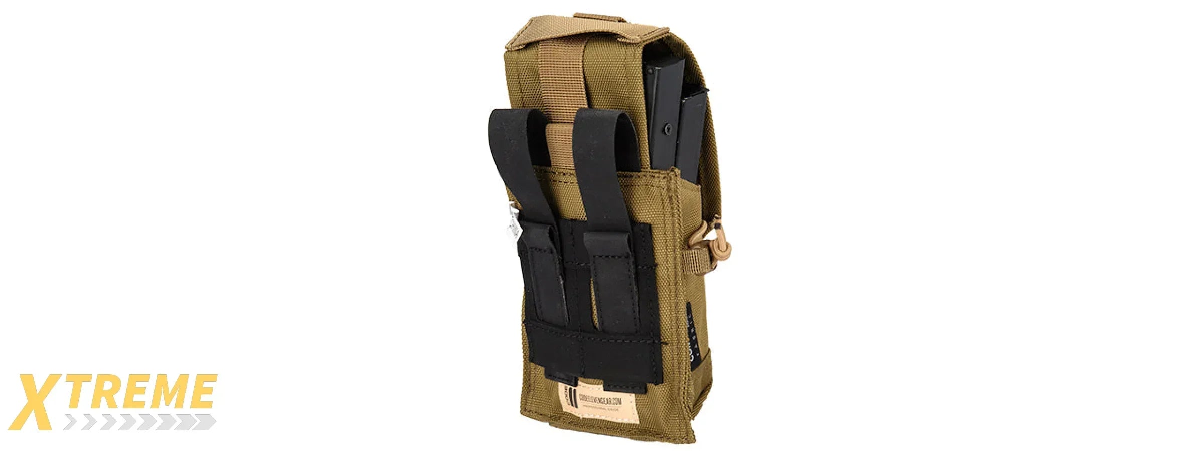 C206 CODE11 M4/5.56 CORDURA DOUBLE MAGAZINE POUCH Heavy-Duty Tactical Carry System