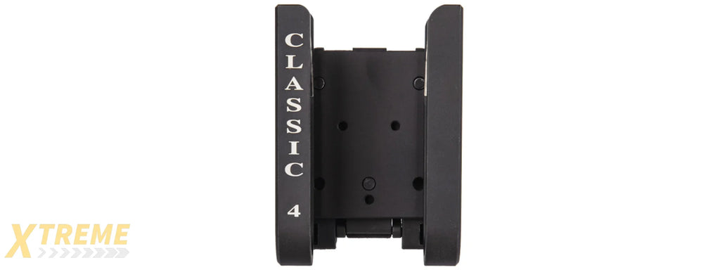 CA-1082 LANCER TACTICAL 4PC SHOTGUN SHELL CARRIER w/ BELT CLIP (BK)