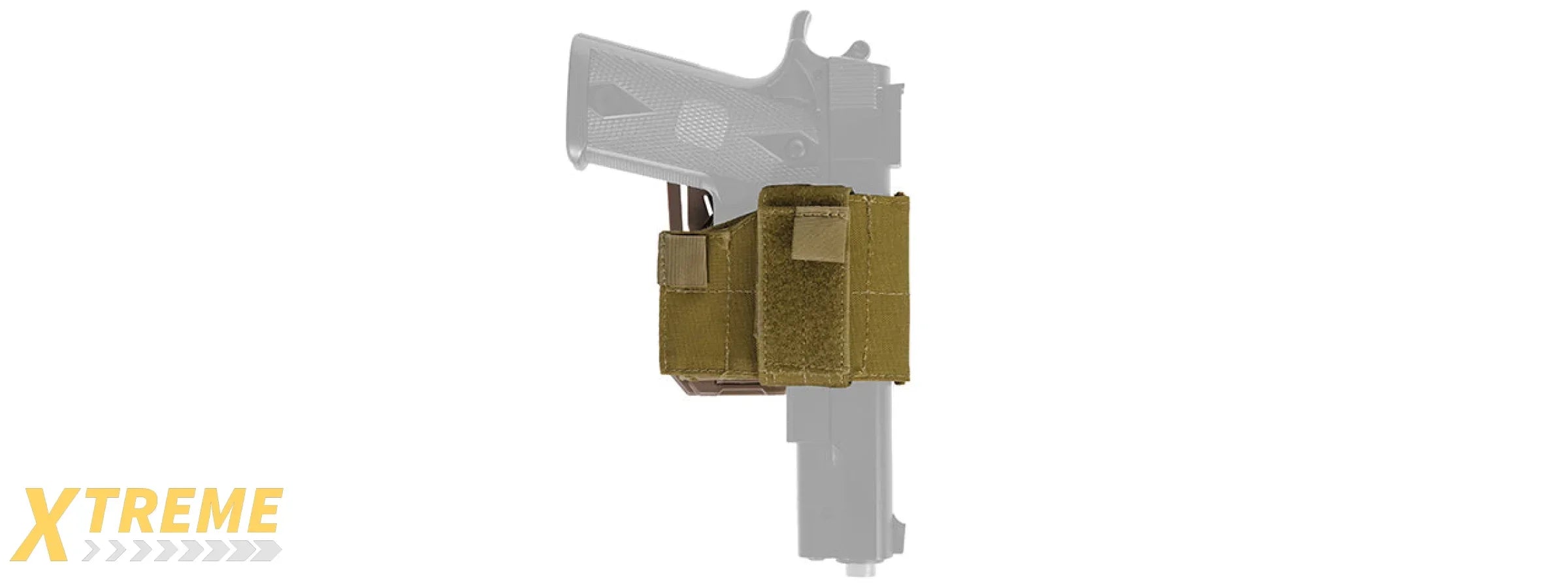 CA-1113T UNIVERSAL PISTOL HOLSTER FOR MOLLE MODULAR ATTACHMENT SYSTEM SOLUTION