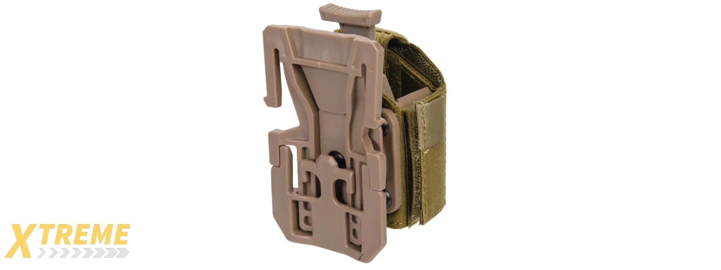 CA-1113T UNIVERSAL PISTOL HOLSTER FOR MOLLE MODULAR ATTACHMENT SYSTEM SOLUTION