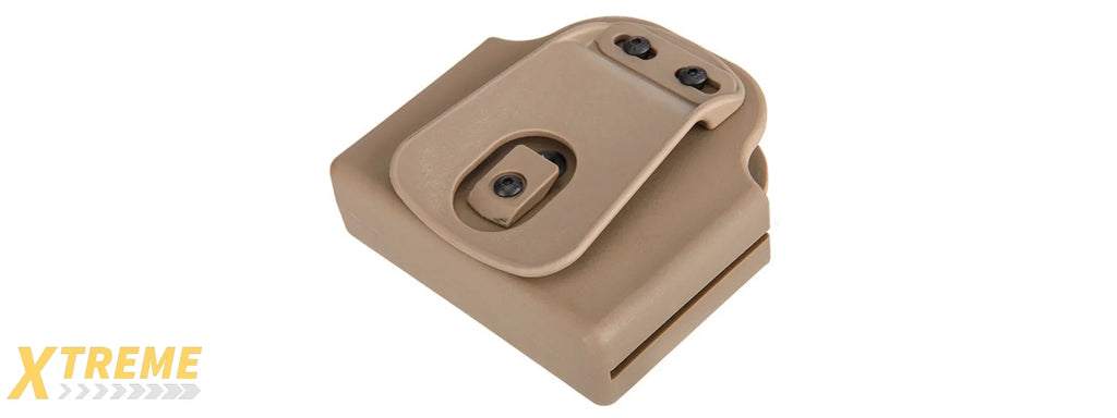 CA-1239 DUAL POLYMER PISTOL MAGAZINE CARRIER - DUAL MAGAZINE TACTICAL ACCESSORY