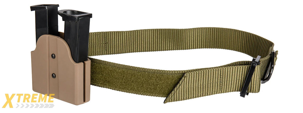 CA-1239 DUAL POLYMER PISTOL MAGAZINE CARRIER - DUAL MAGAZINE TACTICAL ACCESSORY