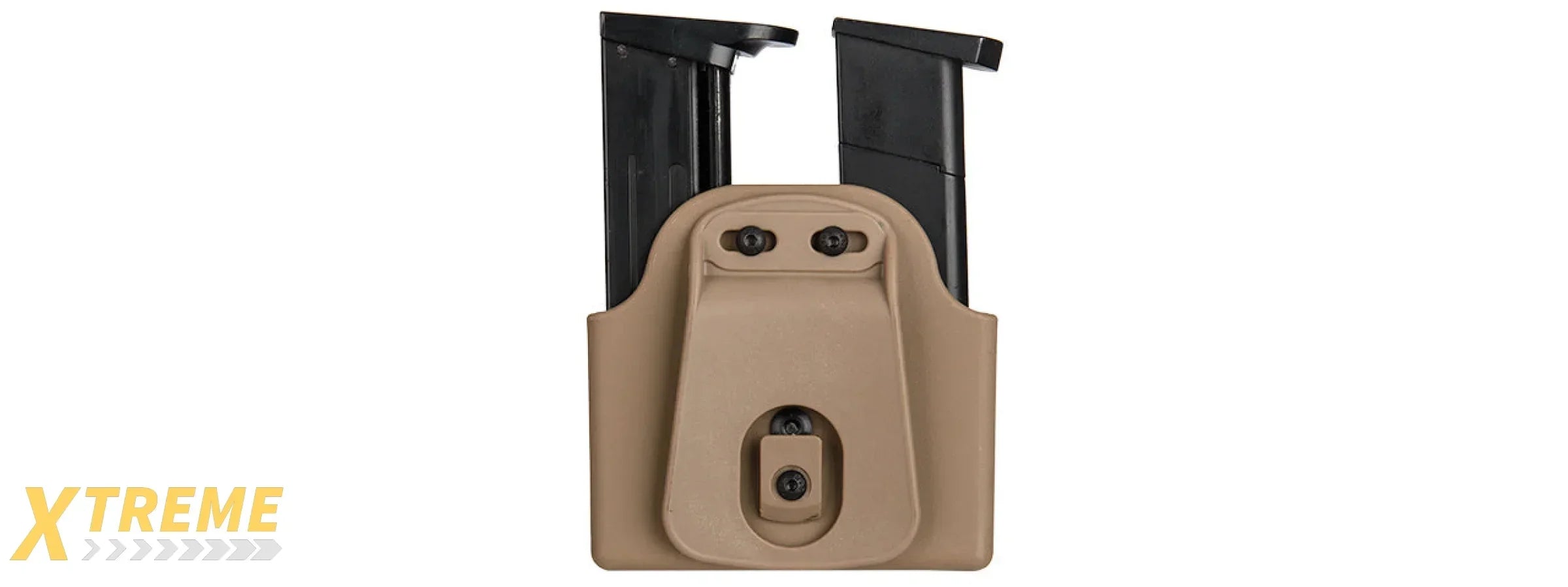 CA-1239 DUAL POLYMER PISTOL MAGAZINE CARRIER - DUAL MAGAZINE TACTICAL ACCESSORY