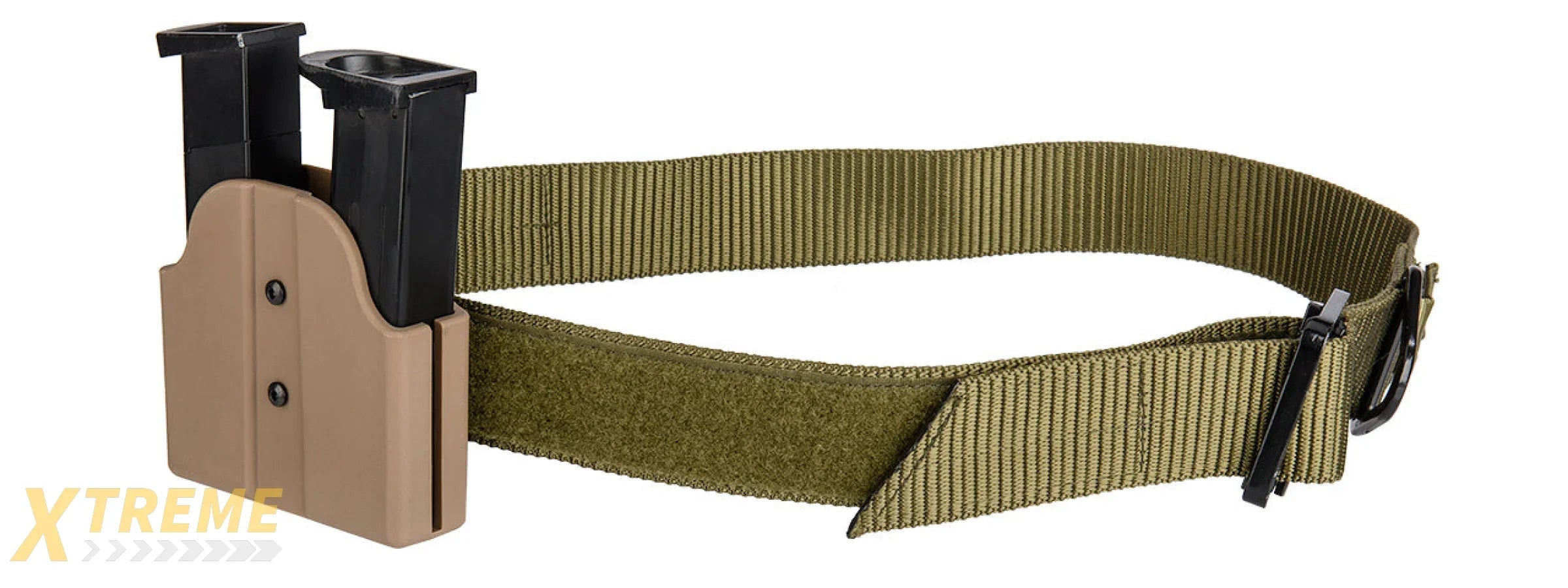 CA-1239T DUAL POLYMER PISTOL MAGAZINE CARRIER (TAN)