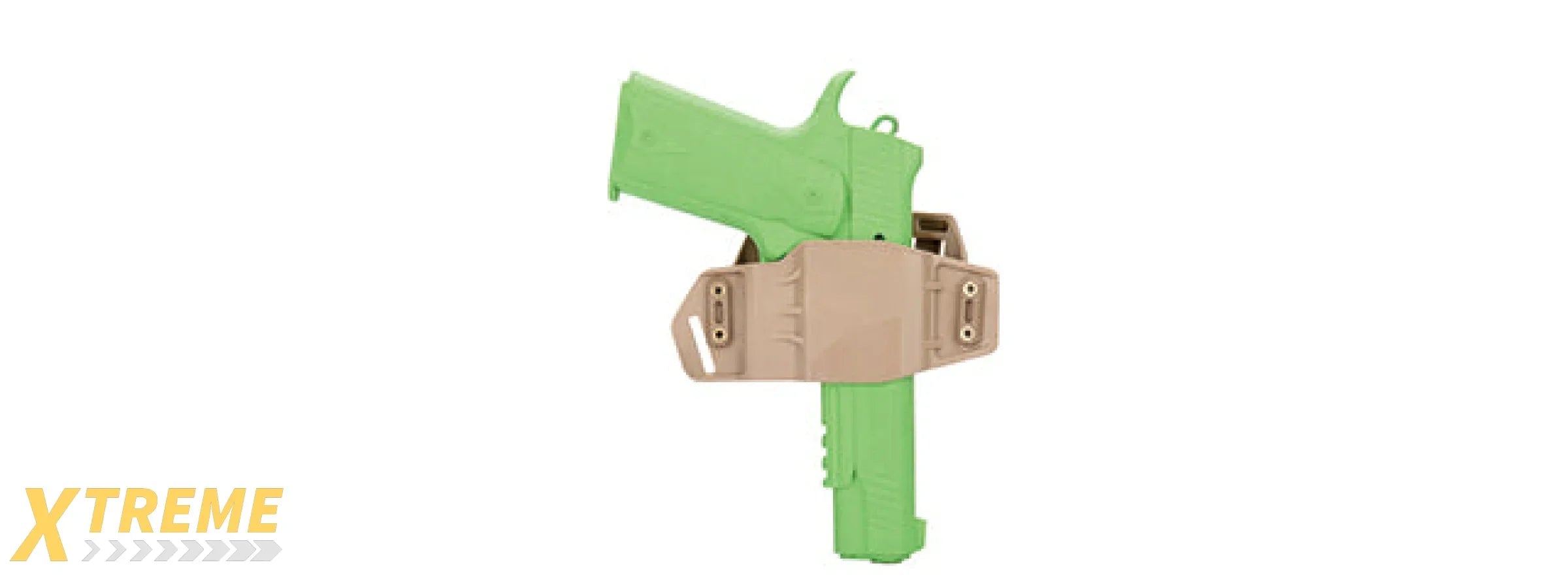 CA-1242 ABS POLYMER TACTICAL PISTOL WRAP BELT HOLSTER WITH RETENTION SYSTEM