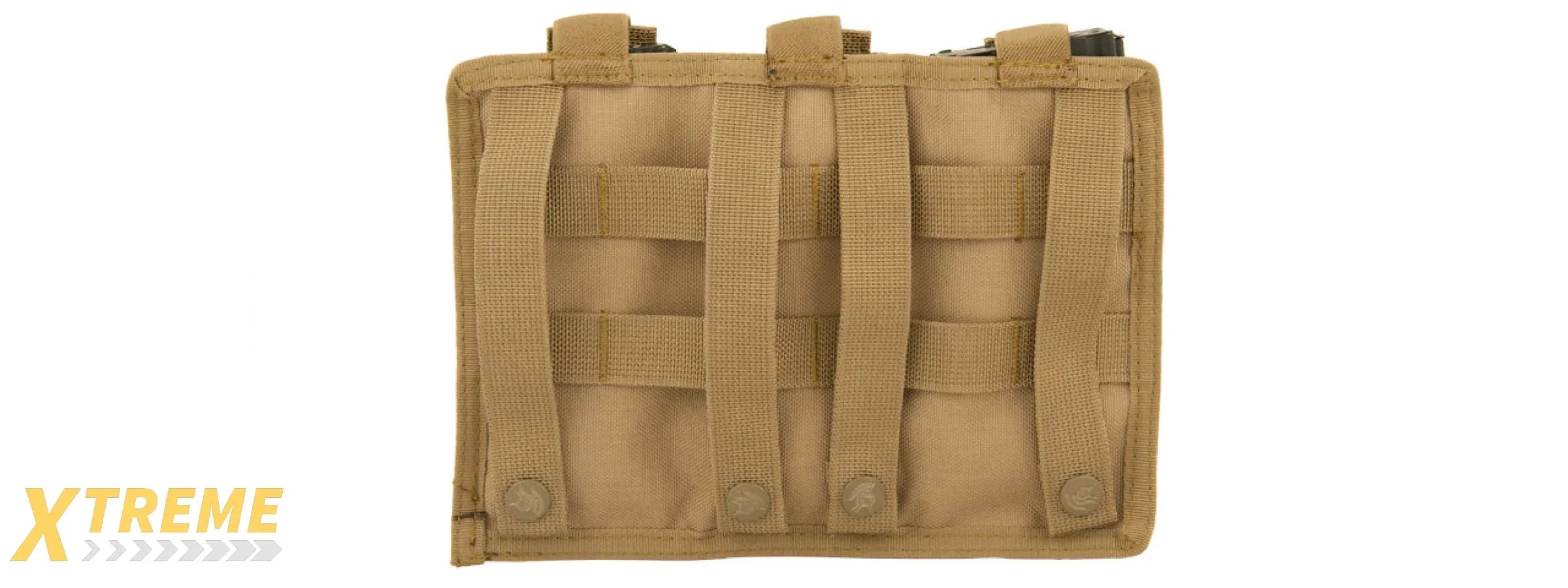 CA-1499 TRIPLE MOLLE POUCH - TACTICAL HEAVY-DUTY MODULAR UTILITY STORAGE SYSTEM