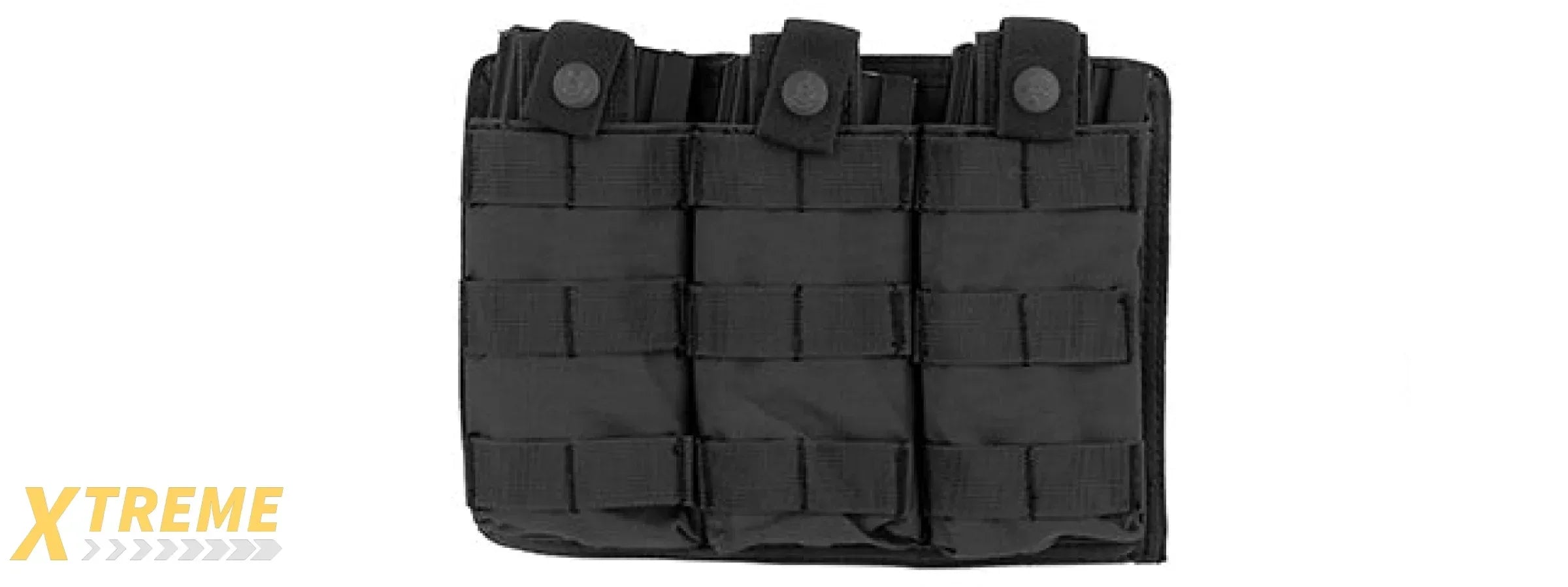 CA-1499 TRIPLE MOLLE POUCH - TACTICAL HEAVY-DUTY MODULAR UTILITY STORAGE SYSTEM