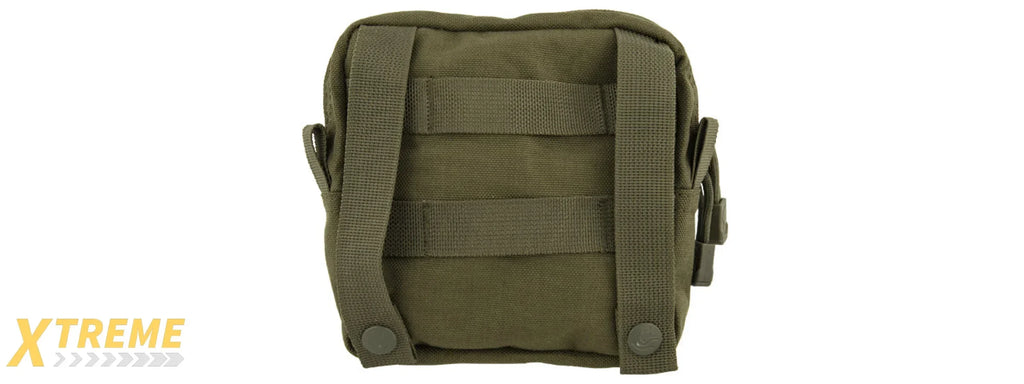 CA-1500 ENCLOSED M4 EMT UTILITY POUCH - RIGID TACTICAL MEDICAL GEAR CARRIER FOR MOLLE
