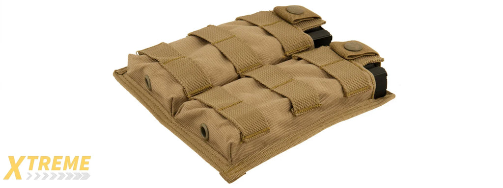 CA-1513 DOUBLE MOLLE POUCH TACTICAL MODULAR ATTACHMENT STORAGE GEAR FOR KITS