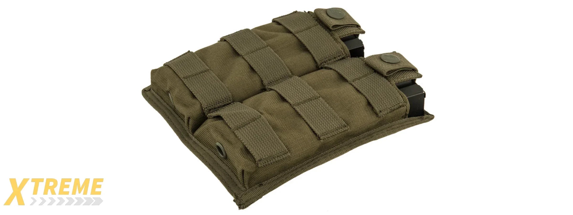 CA-1513 DOUBLE MOLLE POUCH TACTICAL MODULAR ATTACHMENT STORAGE GEAR FOR KITS