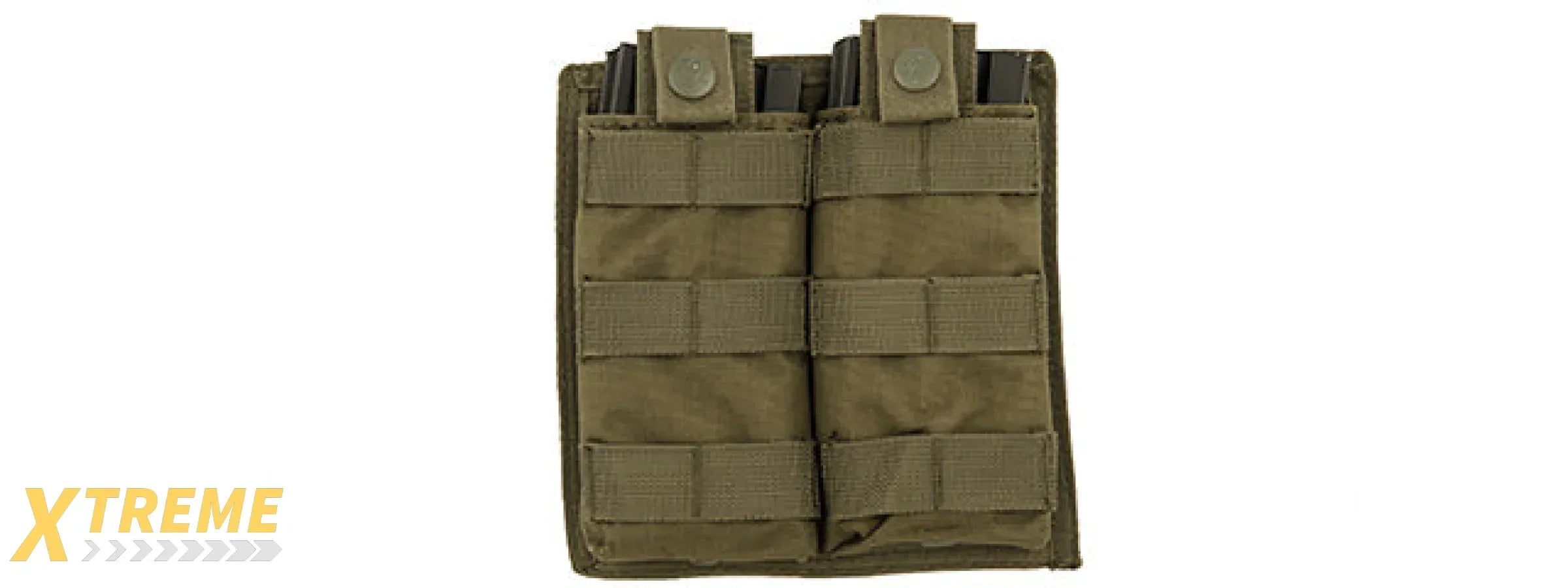 CA-1513 DOUBLE MOLLE POUCH TACTICAL MODULAR ATTACHMENT STORAGE GEAR FOR KITS