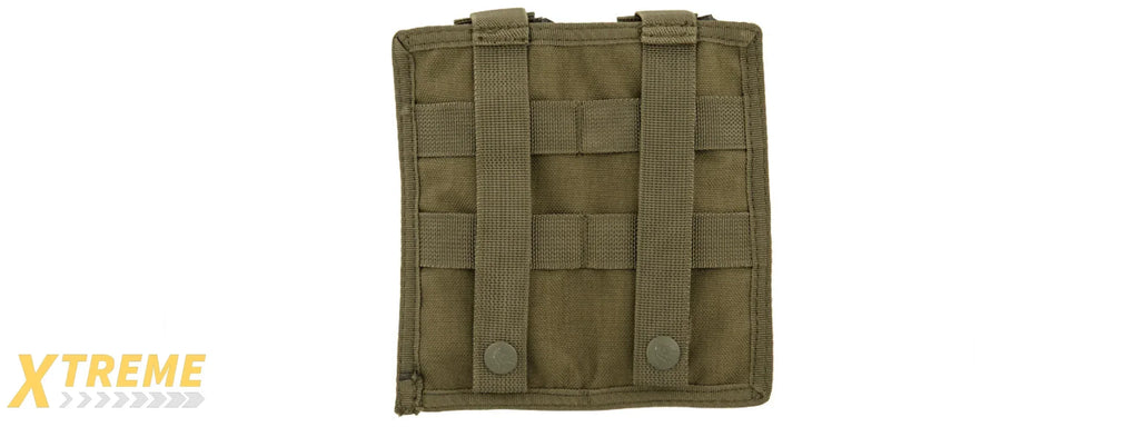CA-1513 DOUBLE MOLLE POUCH TACTICAL MODULAR ATTACHMENT STORAGE GEAR FOR KITS
