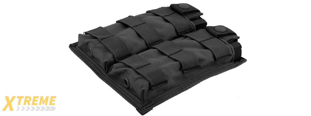 CA-1513 DOUBLE MOLLE POUCH TACTICAL MODULAR ATTACHMENT STORAGE GEAR FOR KITS