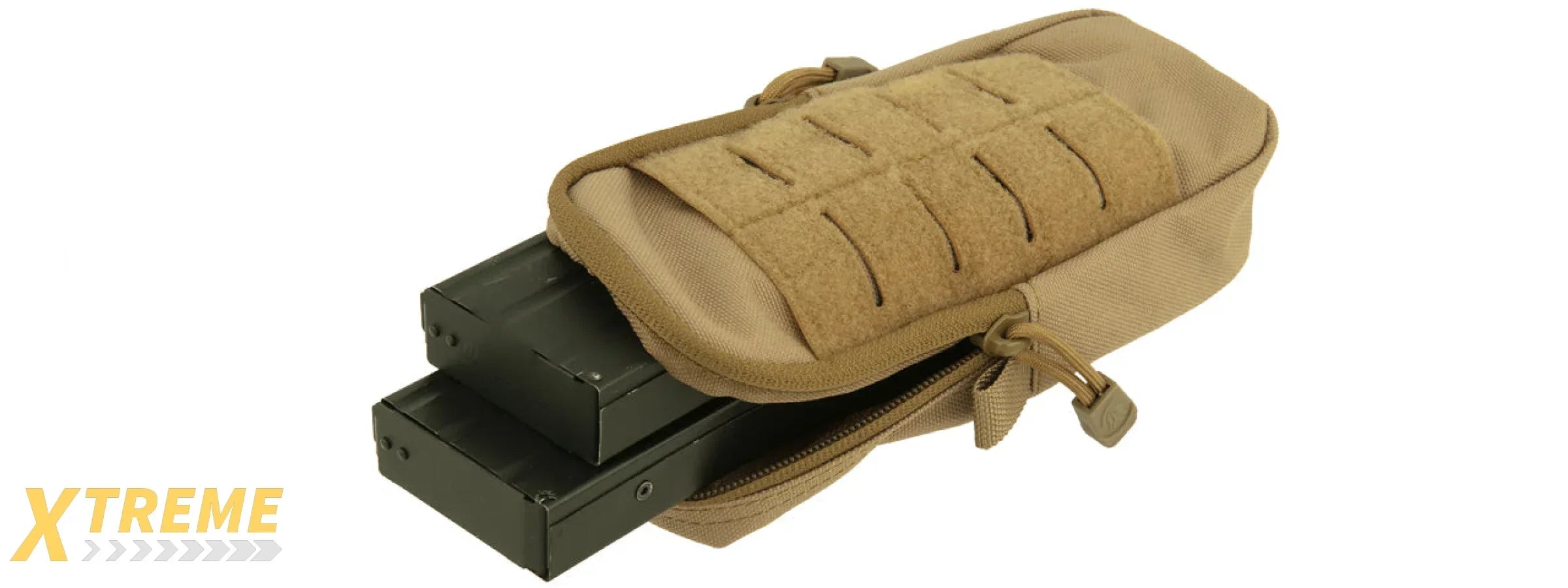 CA-1516 ENCLOSED MAGAZINE POUCH - DURABLE TACTICAL MOLLE-COMPATIBLE CARRIER