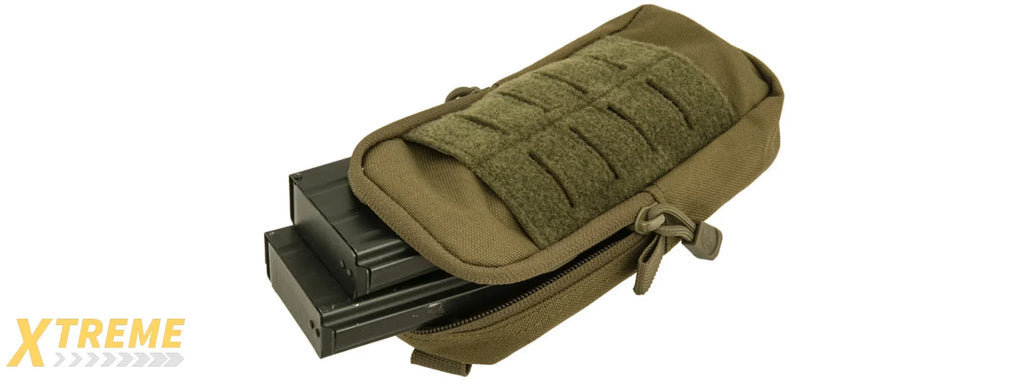 CA-1516 ENCLOSED MAGAZINE POUCH - DURABLE TACTICAL MOLLE-COMPATIBLE CARRIER