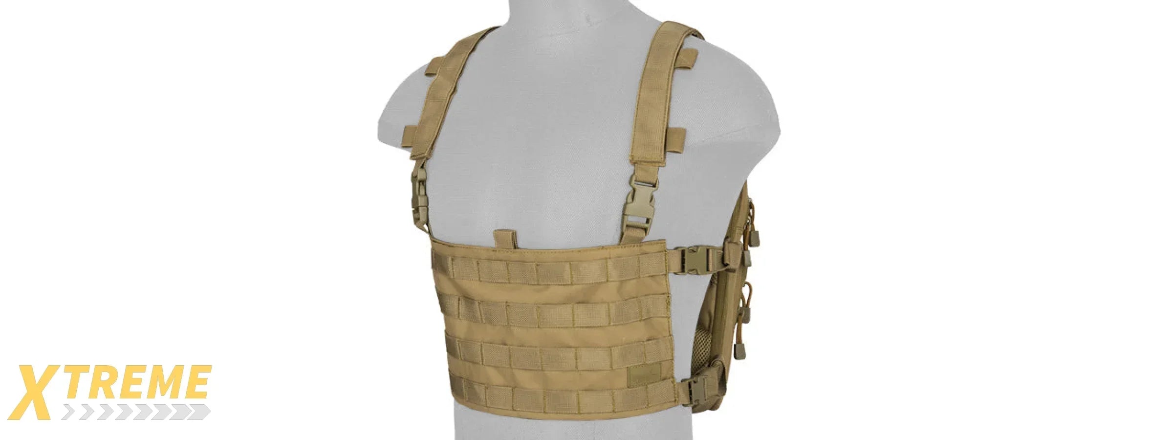 CA-1615 QD CHEST RIG LIGHTWEIGHT BACKPACK TACTICAL MOLLE CARRIER FOR OUTDOOR USE