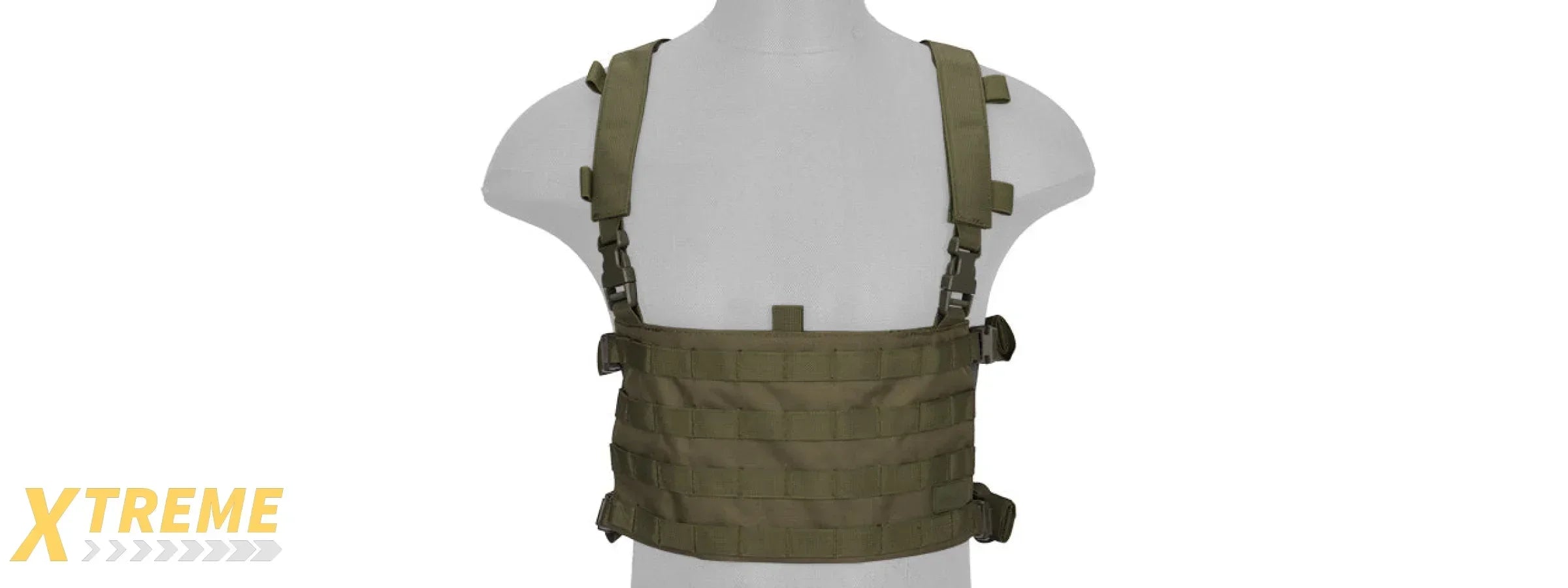 CA-1615 QD CHEST RIG LIGHTWEIGHT BACKPACK TACTICAL MOLLE CARRIER FOR OUTDOOR USE