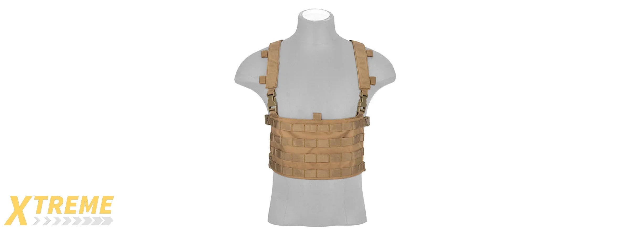 CA-1615 QD CHEST RIG LIGHTWEIGHT BACKPACK TACTICAL MOLLE CARRIER FOR OUTDOOR USE