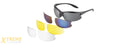 CA-222 OUTDOOR TACTICAL PERFORMANCE SHOOTING GLASSES (4 LENS)