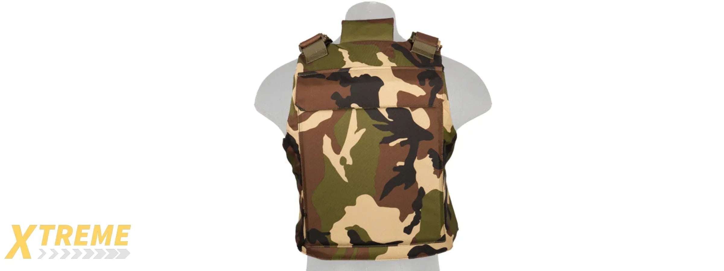 CA-302 Nylon Body Armor Tactical Vest - Heavy Duty Adjustable Military Load-Bearing Vest