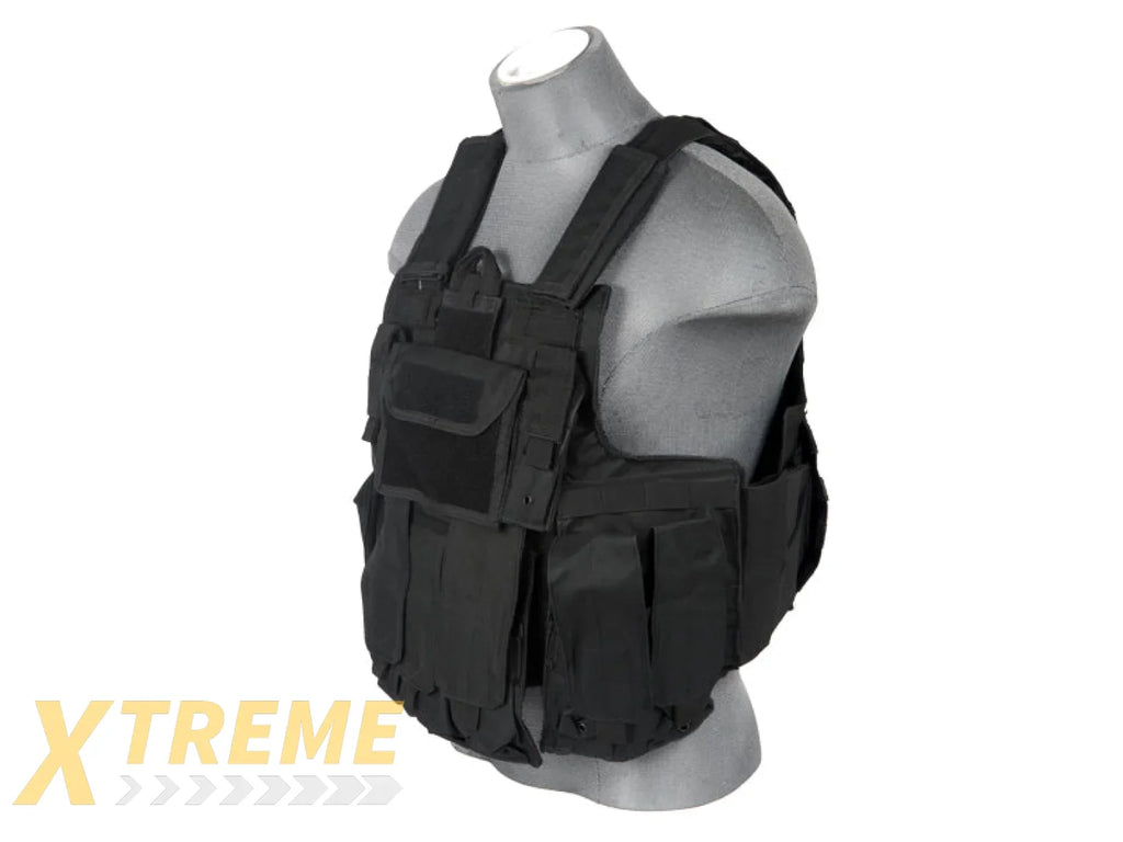 CA-303BN Nylon Strike Tactical Vest (Black)