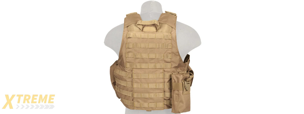 CA-303KN Strike Tactical Vest (Coyote Brown)