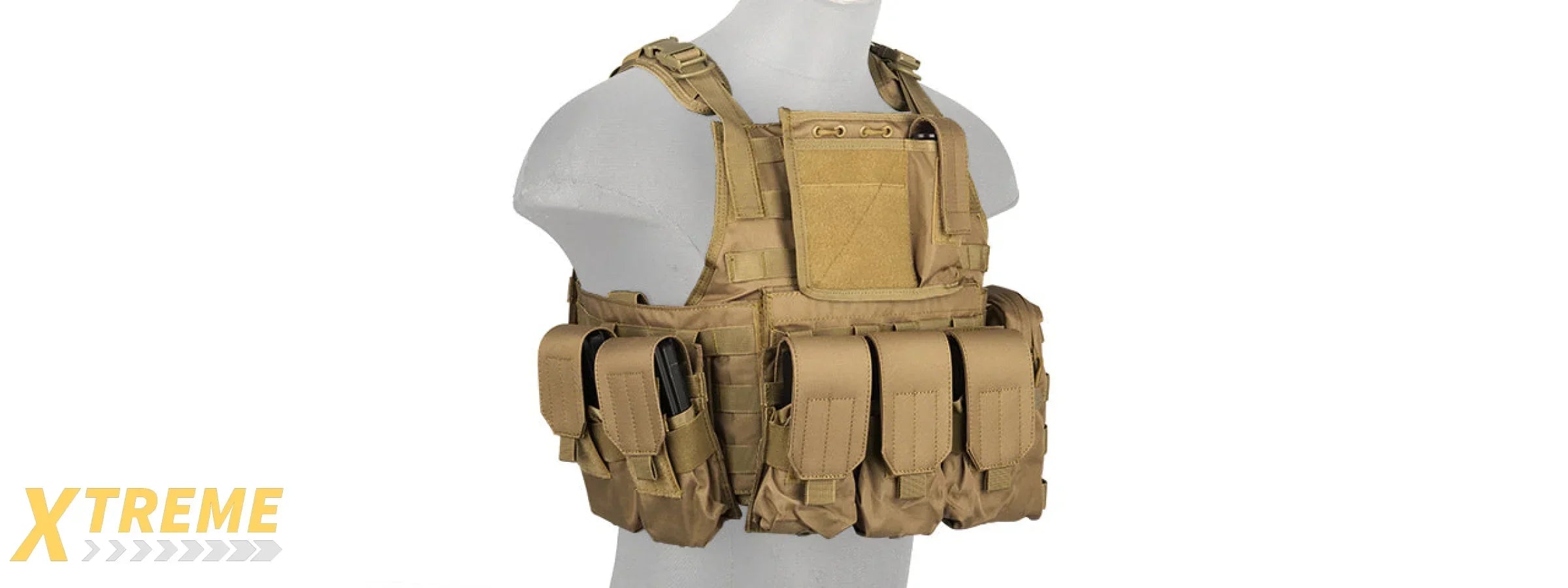 CA-305 Nylon Tactical Assault Plate Carrier Vest for Military and Law Enforcement Use