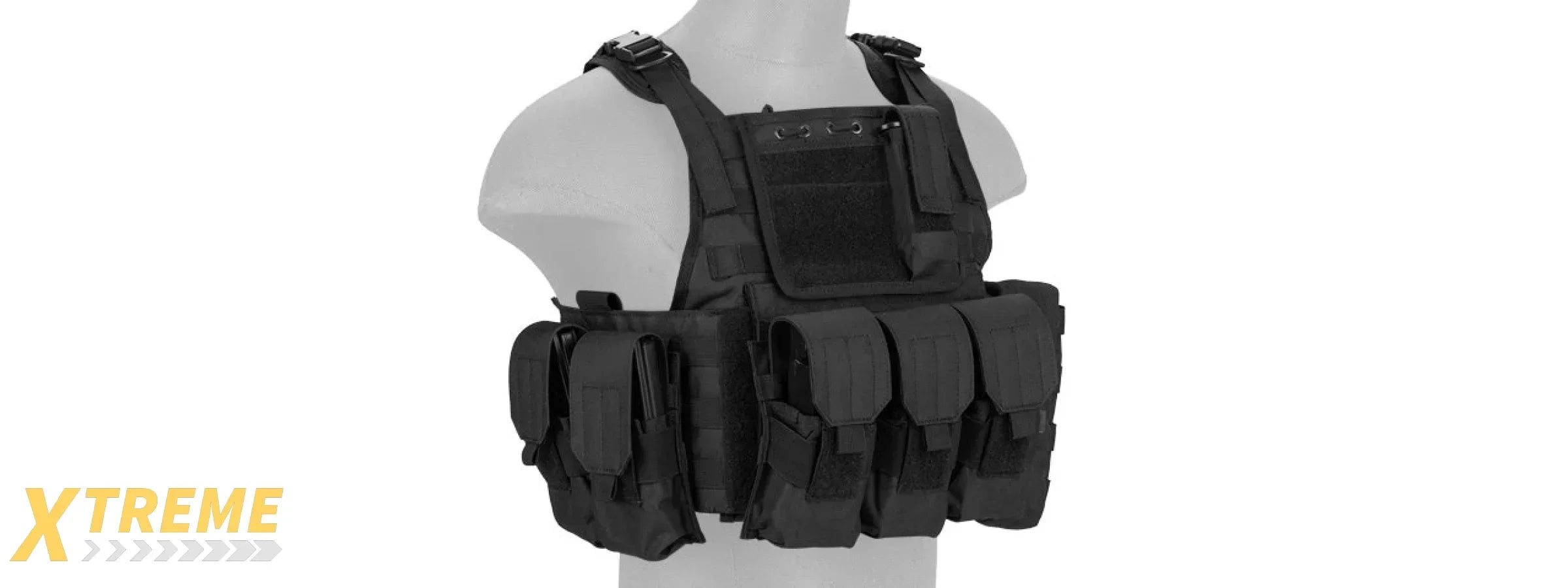 CA-305 Nylon Tactical Assault Plate Carrier Vest for Military and Law Enforcement Use
