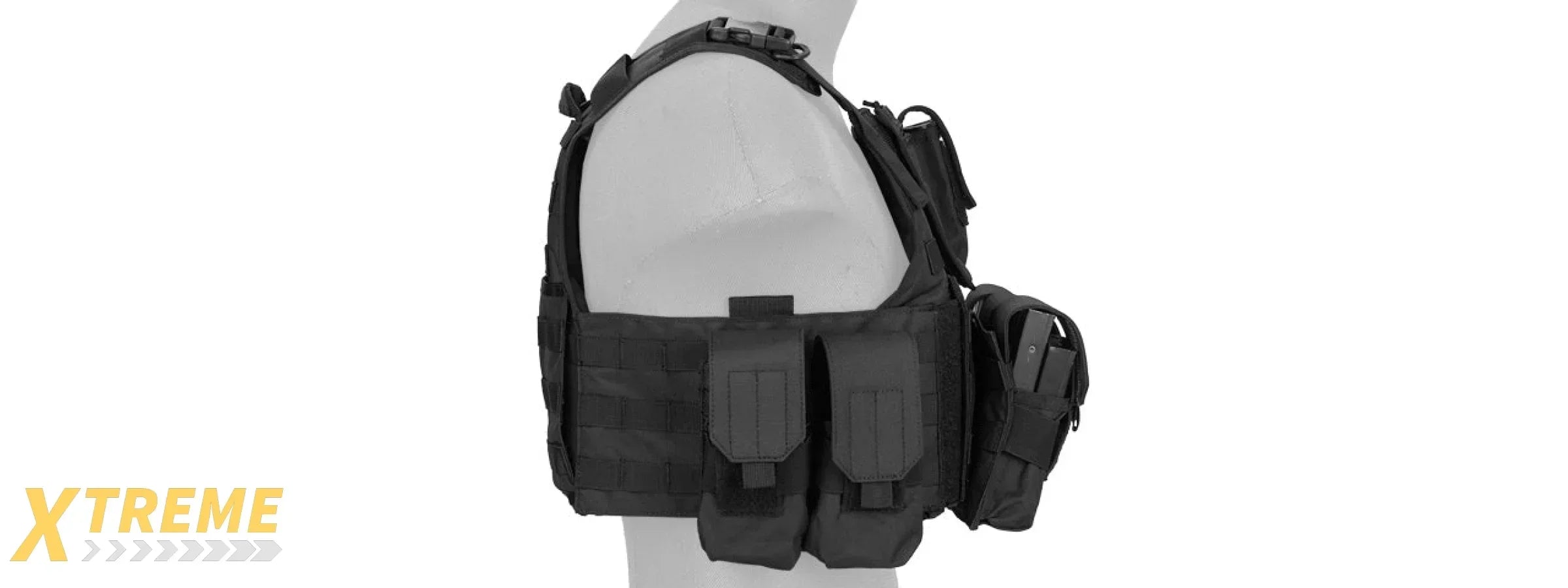CA-305 Nylon Tactical Assault Plate Carrier Vest for Military and Law Enforcement Use