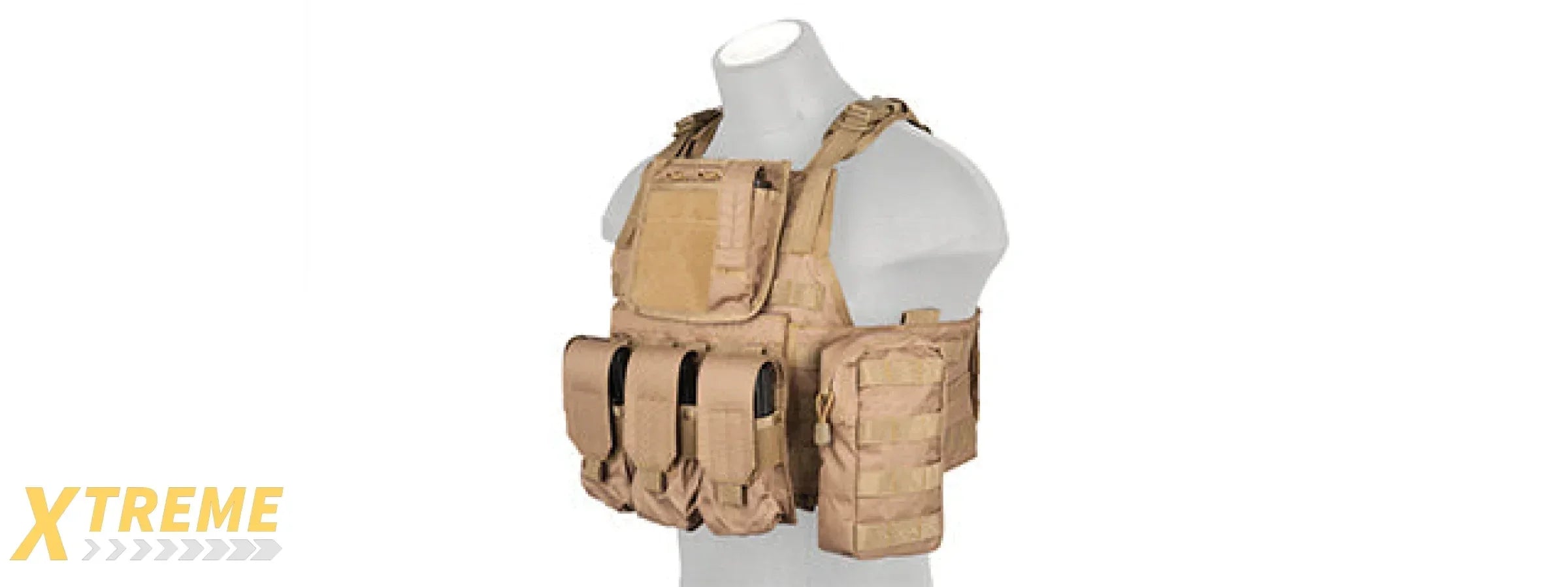 CA-305 Nylon Tactical Assault Plate Carrier Vest for Military and Law Enforcement Use