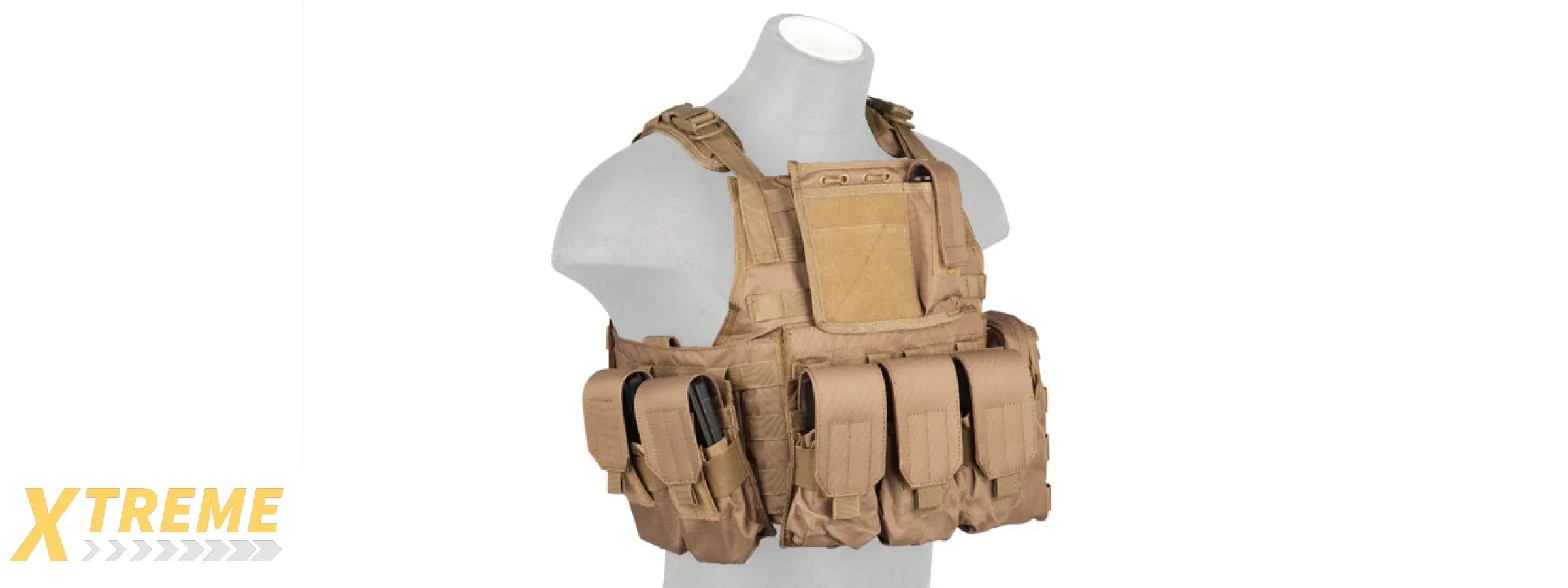 CA-305 Nylon Tactical Assault Plate Carrier Vest for Military and Law Enforcement Use