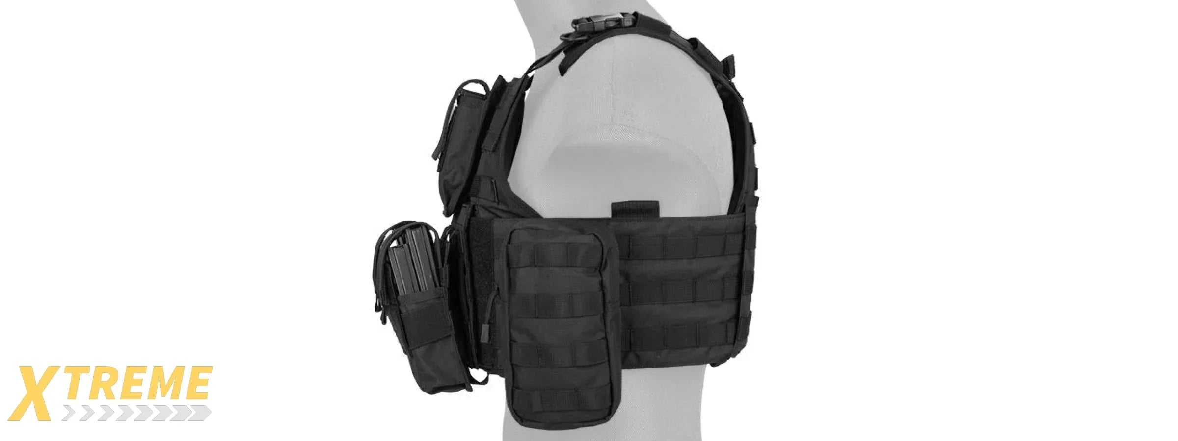 CA-305 Nylon Tactical Assault Plate Carrier Vest for Military and Law Enforcement Use