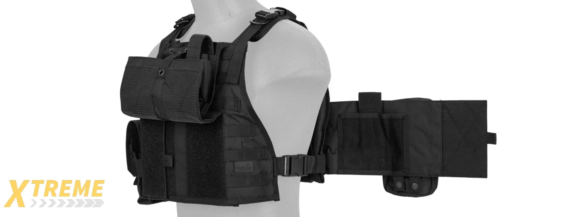 CA-305 Nylon Tactical Assault Plate Carrier Vest for Military and Law Enforcement Use