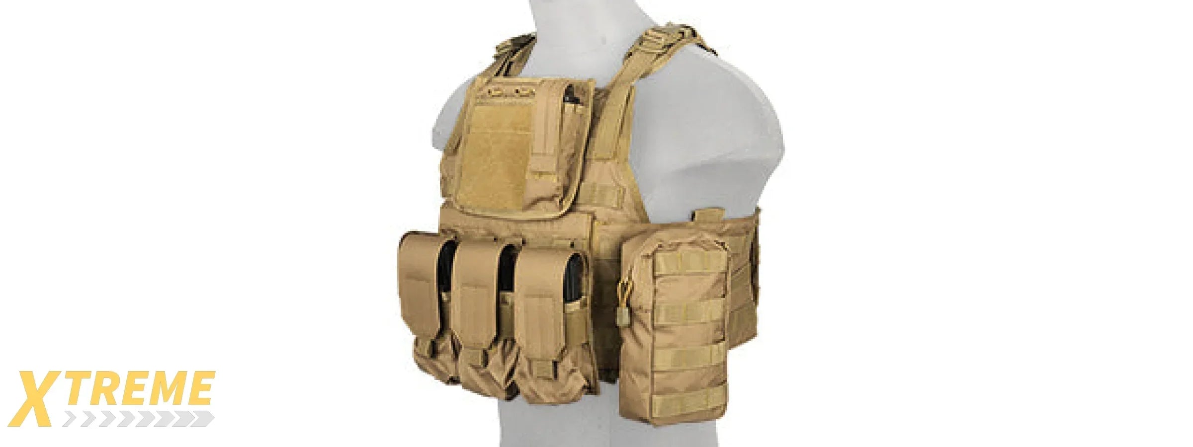 CA-305 Nylon Tactical Assault Plate Carrier Vest for Military and Law Enforcement Use